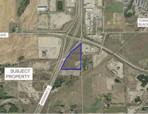 Prime Large Industrial Lot with QE II Highway Exposure Near Blackfalds